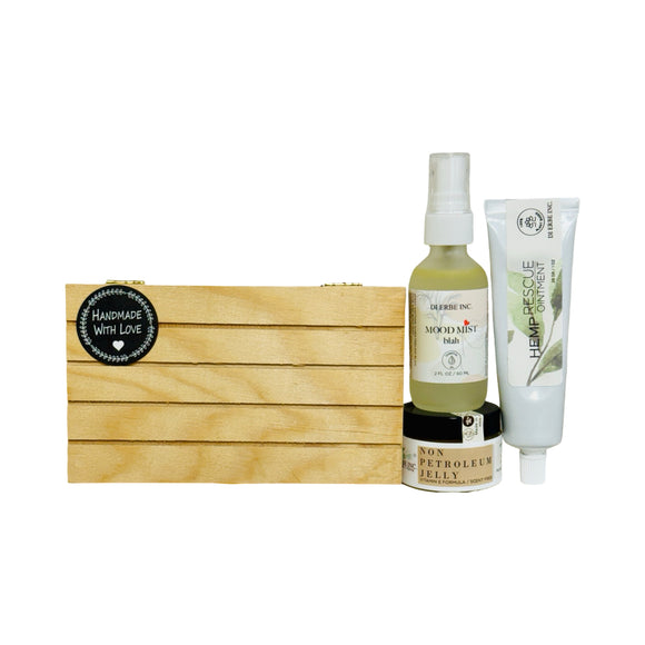 Gift Set: Pamper Kit-Hemp Ointment+Blah Mist+ Non-Petroleum Jelly
