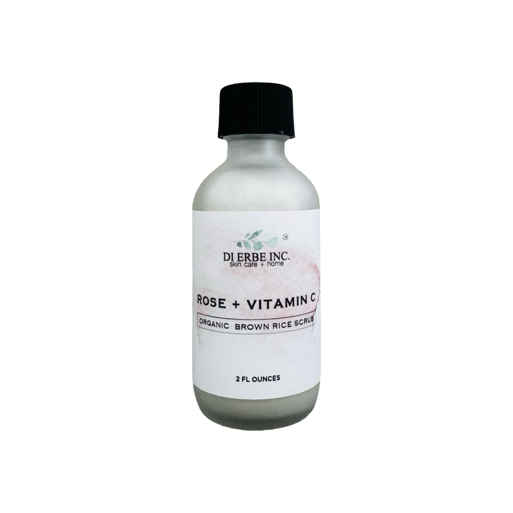 Rose + Vitamin C Rice Glowing Scrub