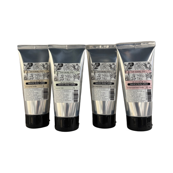 Bundle: Hand & Body Lotion Medium-Pack of 4 $25